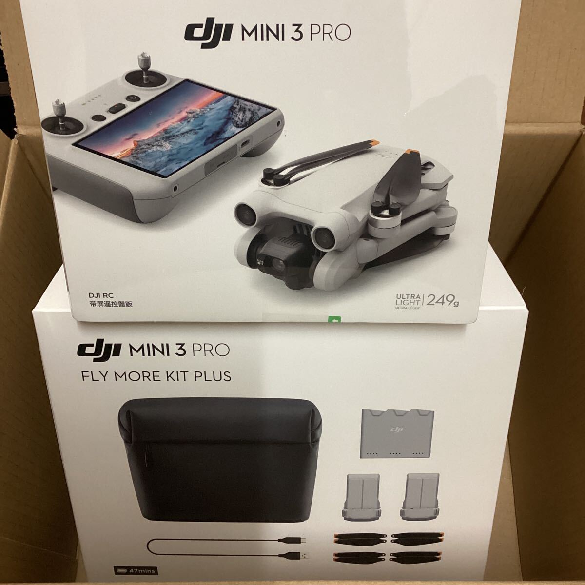 新品未開封 DJI mini3pro Fly More Kit Plus