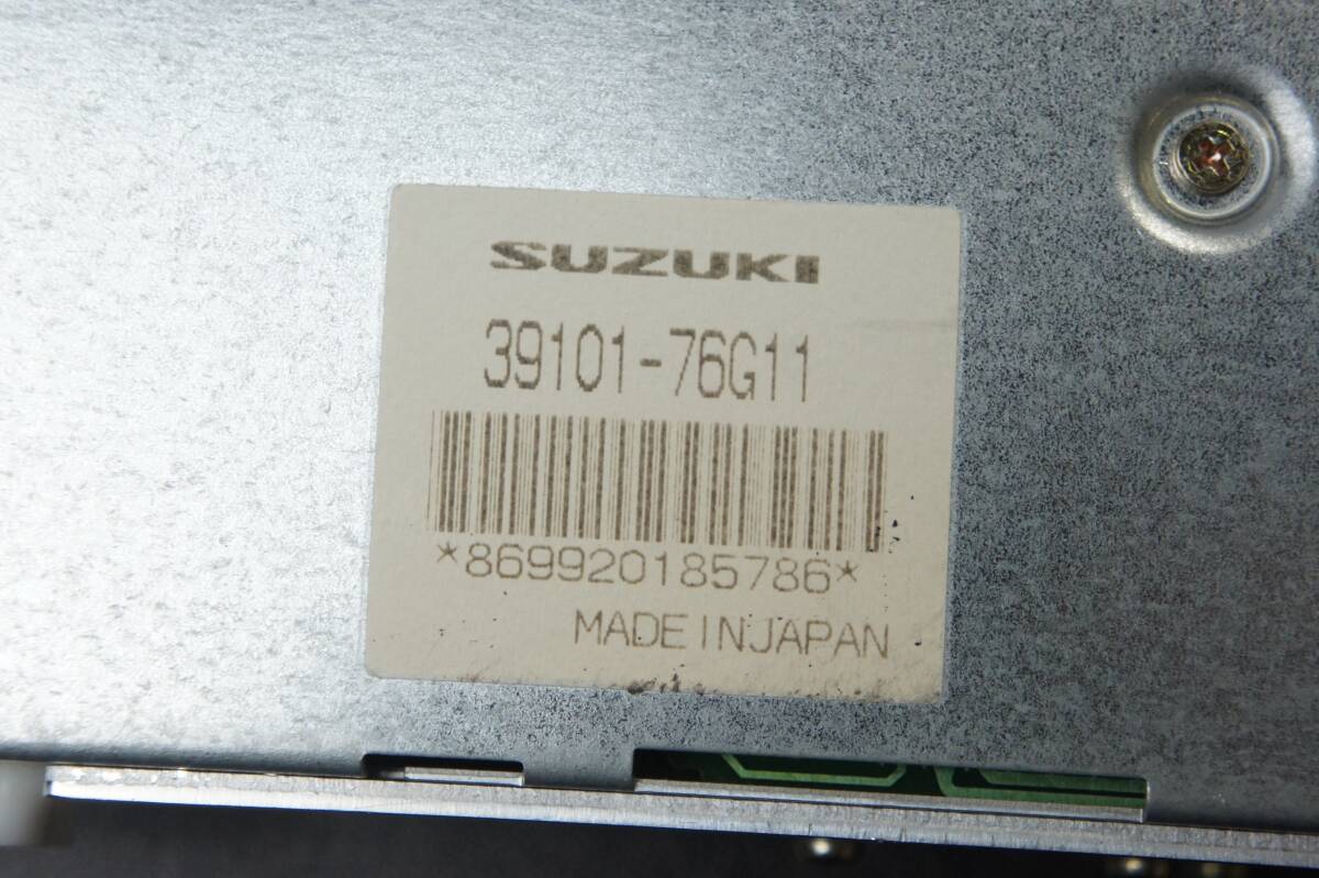 39101-76G11 オーディオ DA32W DA62V エブリイ DA52T キャリイ HA12S HA23S アルト HN11S HN12S Kei カセット スズキ 純正 難あり @5138sの画像9