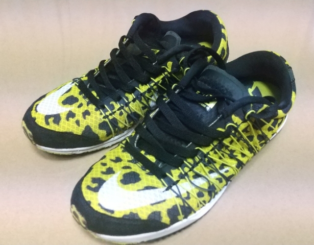 NIKE LUNARSPIDER R4 25.5cm 中古 黒ｘ黄 ナイキ ルナスパイダー_画像1