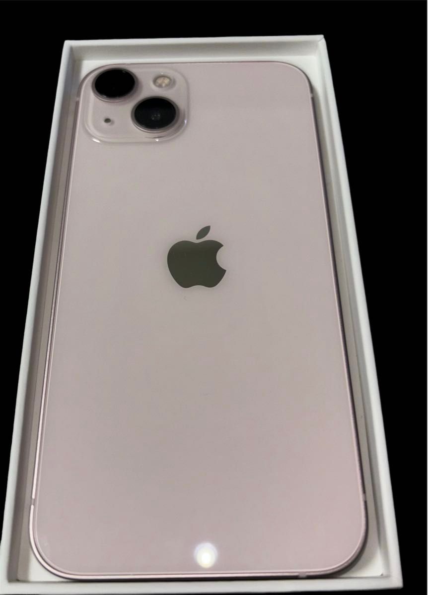 iPhone13 128GB (ピンク) + 保護フィルム付き