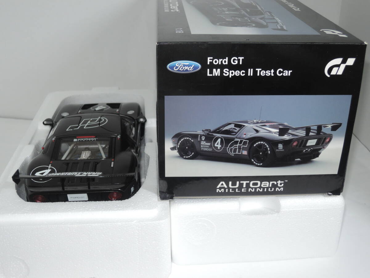 ☆1円始超レアAUTOart☆1/18 フオードFord GT LM Spec Ⅱ Test Car Carbon Black☆240331.の画像6