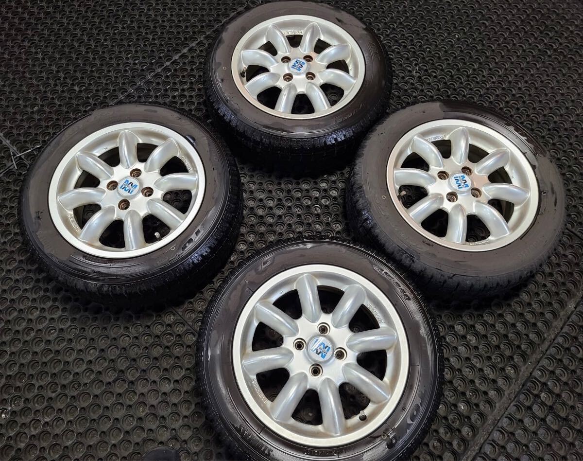 1000円売り切り！！MICHELITE☆TOYOTIRES☆スタッドレスタイヤ☆タイヤホイール4本セット_画像3