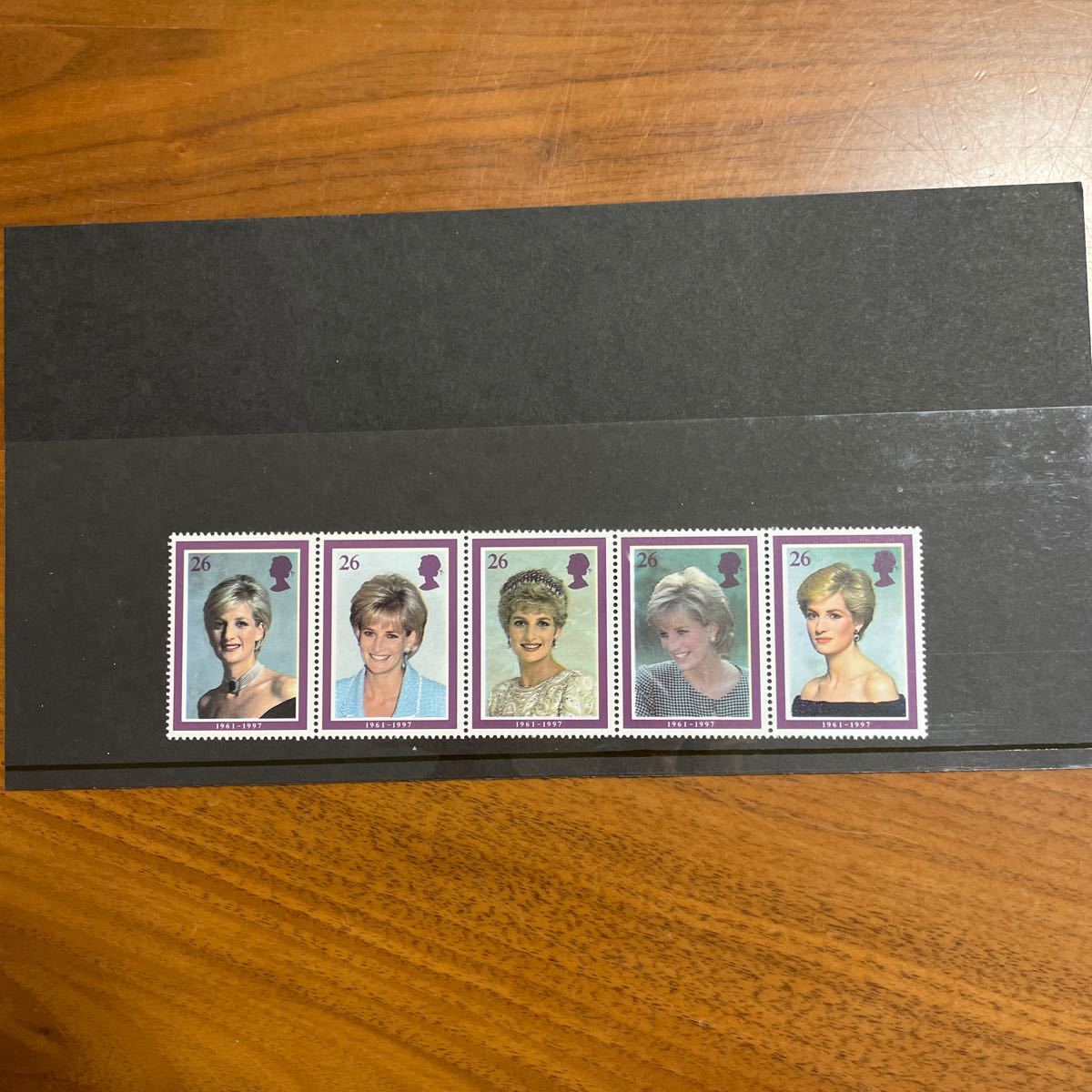 アンティーク 記念切手 ダイアナ妃 希少 レア物 DIANA PRINCESS OF WALES スタンプ 切手 イギリス 王室 ロンドンコレクションの画像3