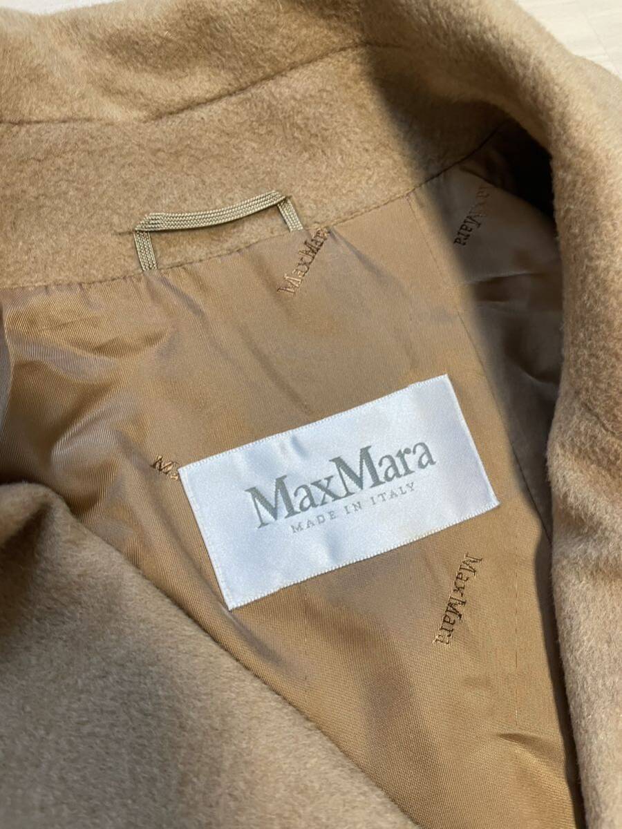 Max Mara マックスマーラ レディース チェスターコート 38 アウター ロングコート キャメル 茶色の画像2