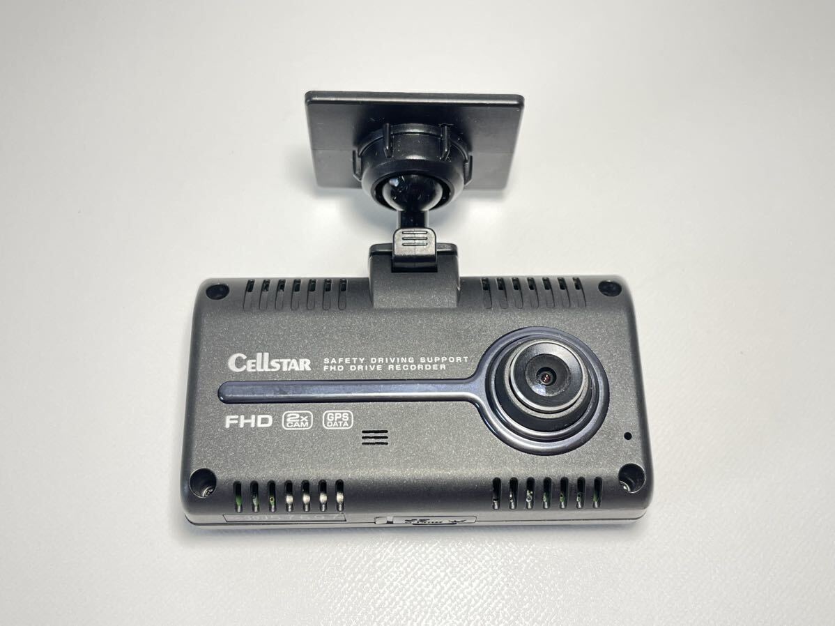 CellSTAR セルスター CSD-790FHGドライブレコーダー☆前後2カメラ☆ドラレコ※通電確認済※の画像2