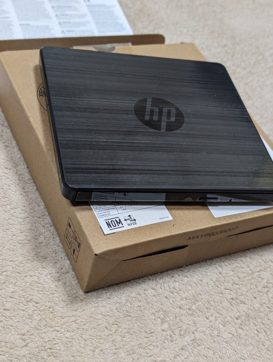 【新品未使用】HPヒューレット・パッカード USB External DVDRW Drive 外付けDVDドライブ