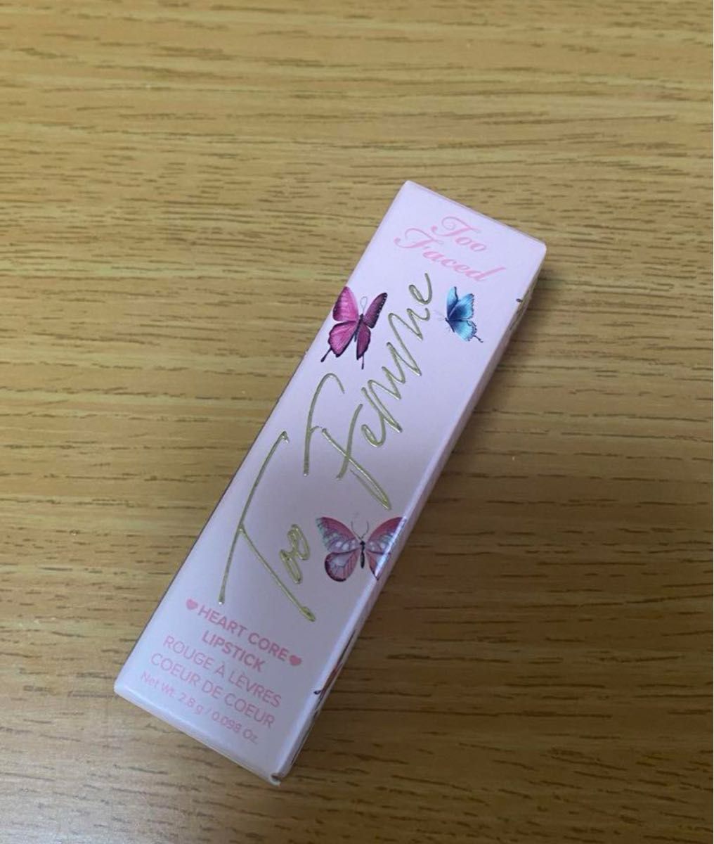 Too faced リップスティック　Too Femme Heart Core Lipstick No.05ナッシング コンペアズ