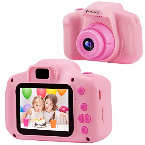 PROGRACE 子供用カメラ トイカメラ 写真 動画 連写 タイマー撮影 2.0インチ IPS画面 キッズカメラ USB充電 デの画像1