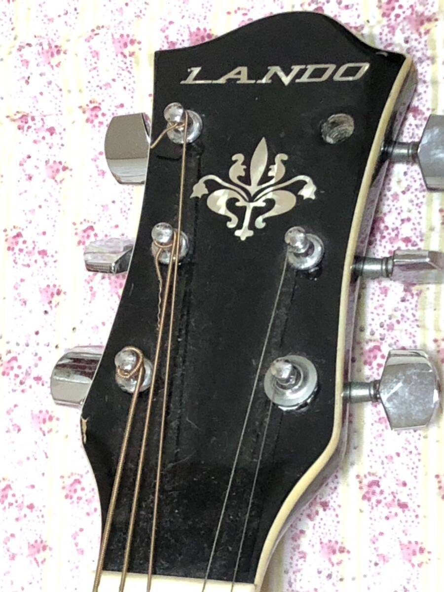 LANDO SPAIN SP160 アコースティックギター ジャンク品_画像7