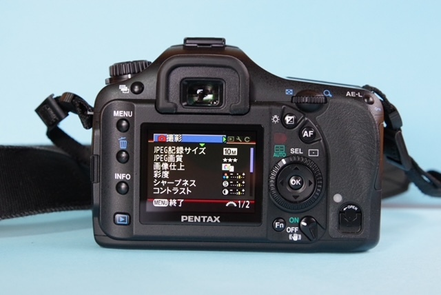 PENTAX K10D+バッテリーグリップ+標準・望遠ズームレンズ2本セット_画像2