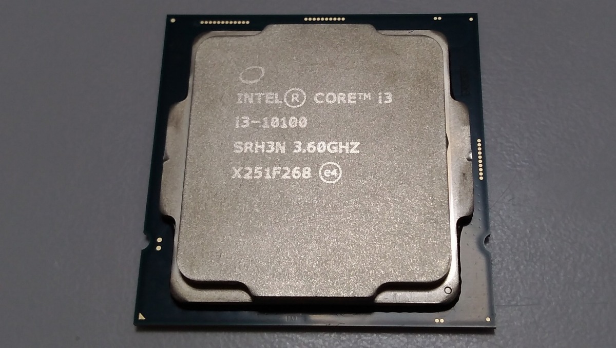 Intel Core i3-10100 3.60GHz LGA1200 第10世代 動作確認済_画像1
