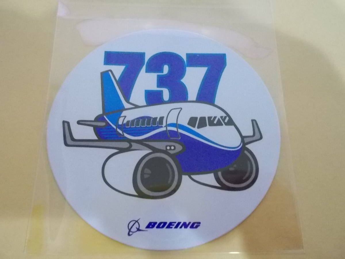 ボーイング７３７ ずんぐりステッカーの画像1