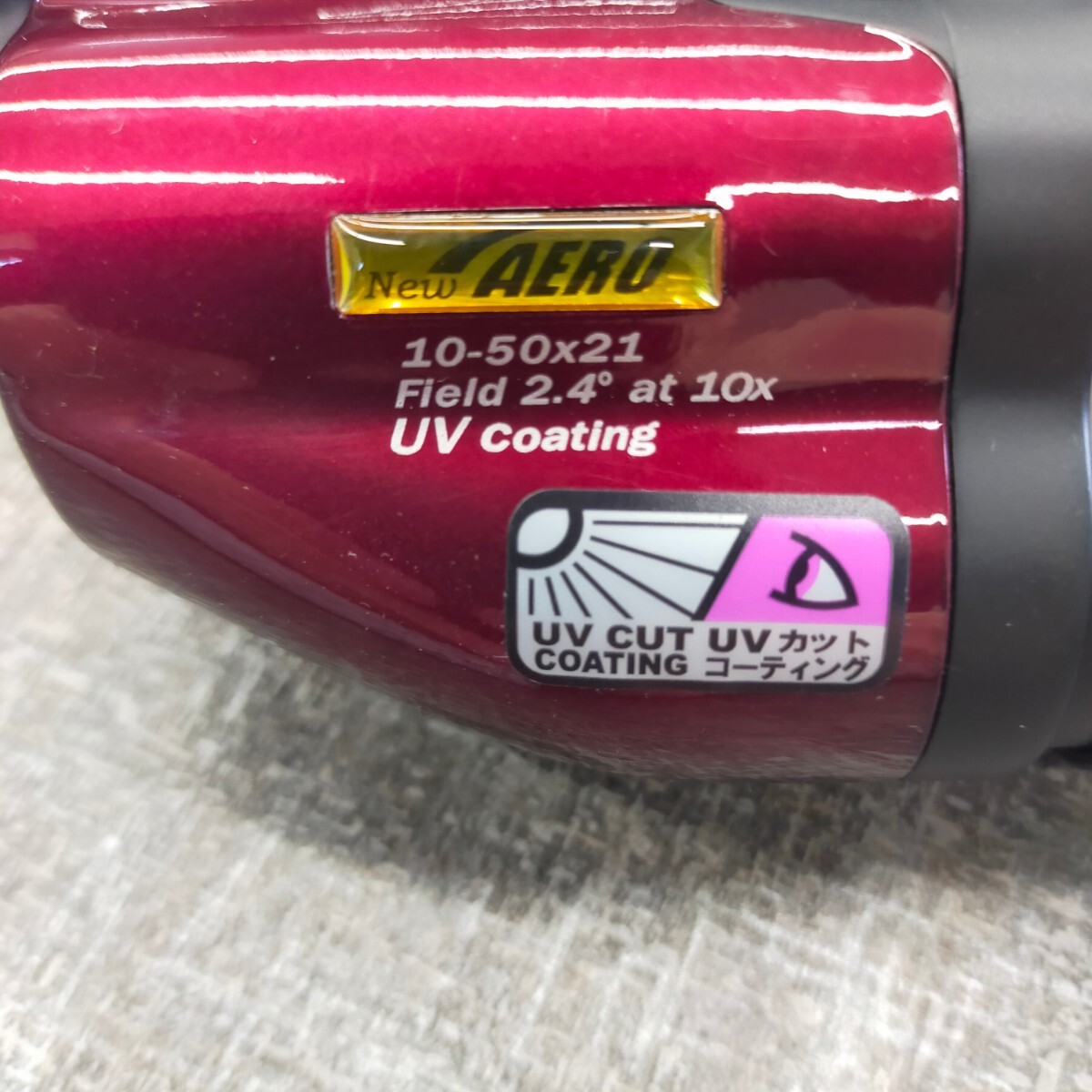 su1234 binoculars Kenko New AERO 10-50×21 UV coating wine red UV cut Kenko new aero soft case attaching 