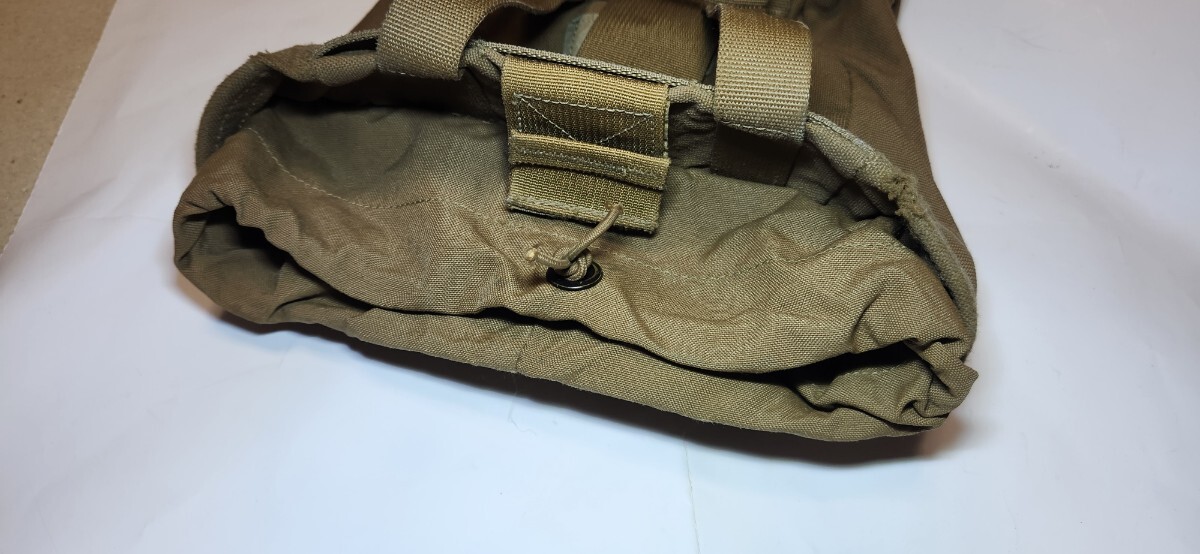 米軍 実物 マガジン ダンプポーチ DUMP POUCH タンカラー コヨーテ SDS 海兵隊 Marine Corps サバゲー 装備 自衛隊 　沖縄　払い下げ　⑤_画像6