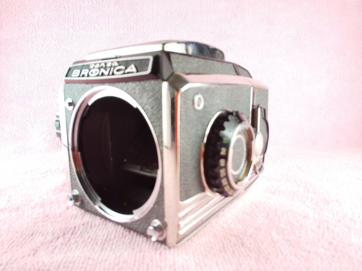 シャッター確認 Zenza Bronica S2 Silver_画像1