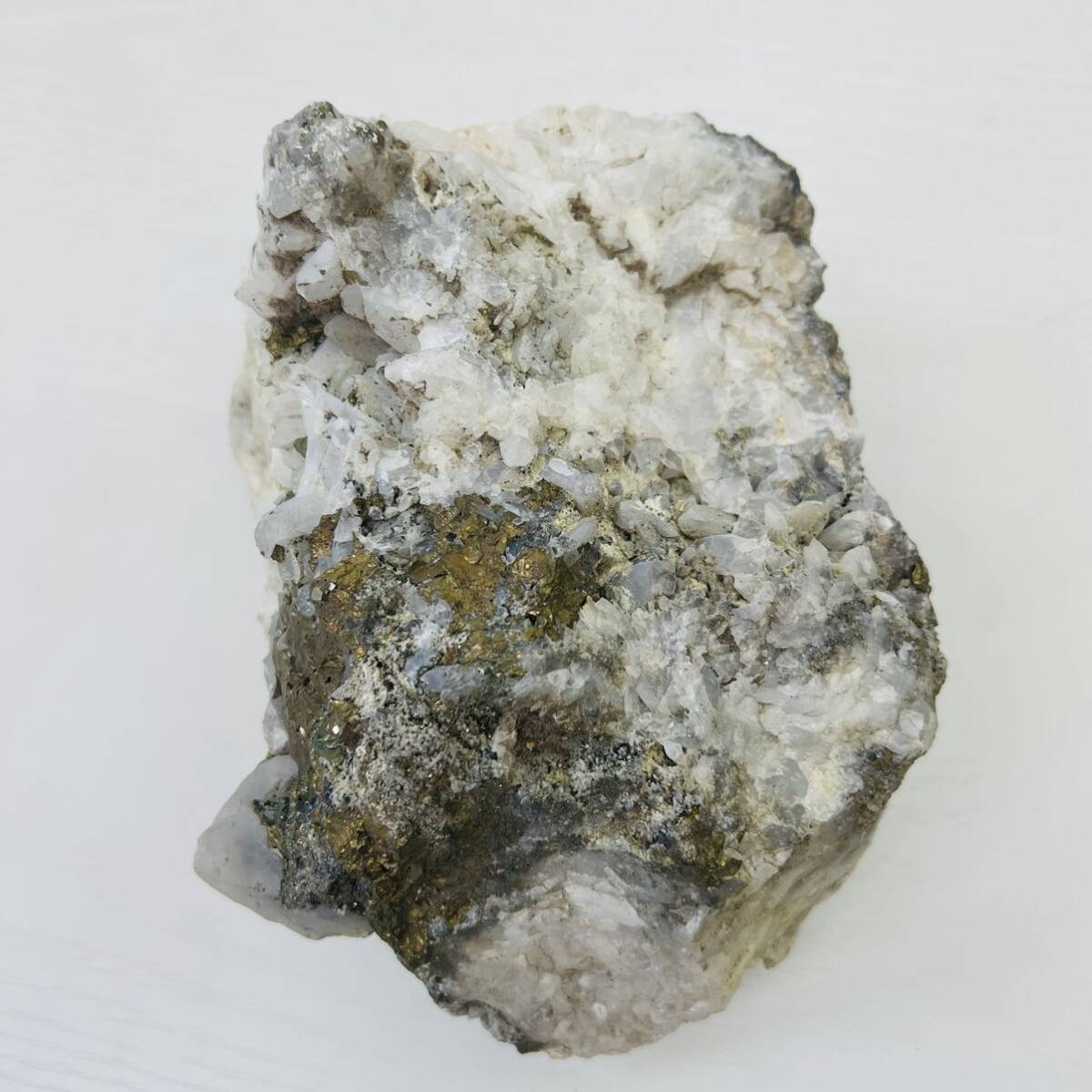 水晶 黄銅鉱 天然石 鉱物 原石 鑑賞石 クリスタル パワーストーン 2個セット IHの画像2