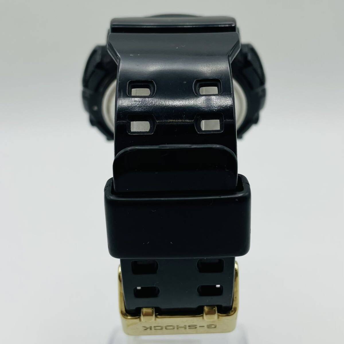 54 CASIO カシオ G-SHOCK Gショック GD-100GB メンズ腕時計 腕時計 時計 デジタル 20気圧防水 黒 ブラック ゴールド文字盤 クォーツ AT_画像4