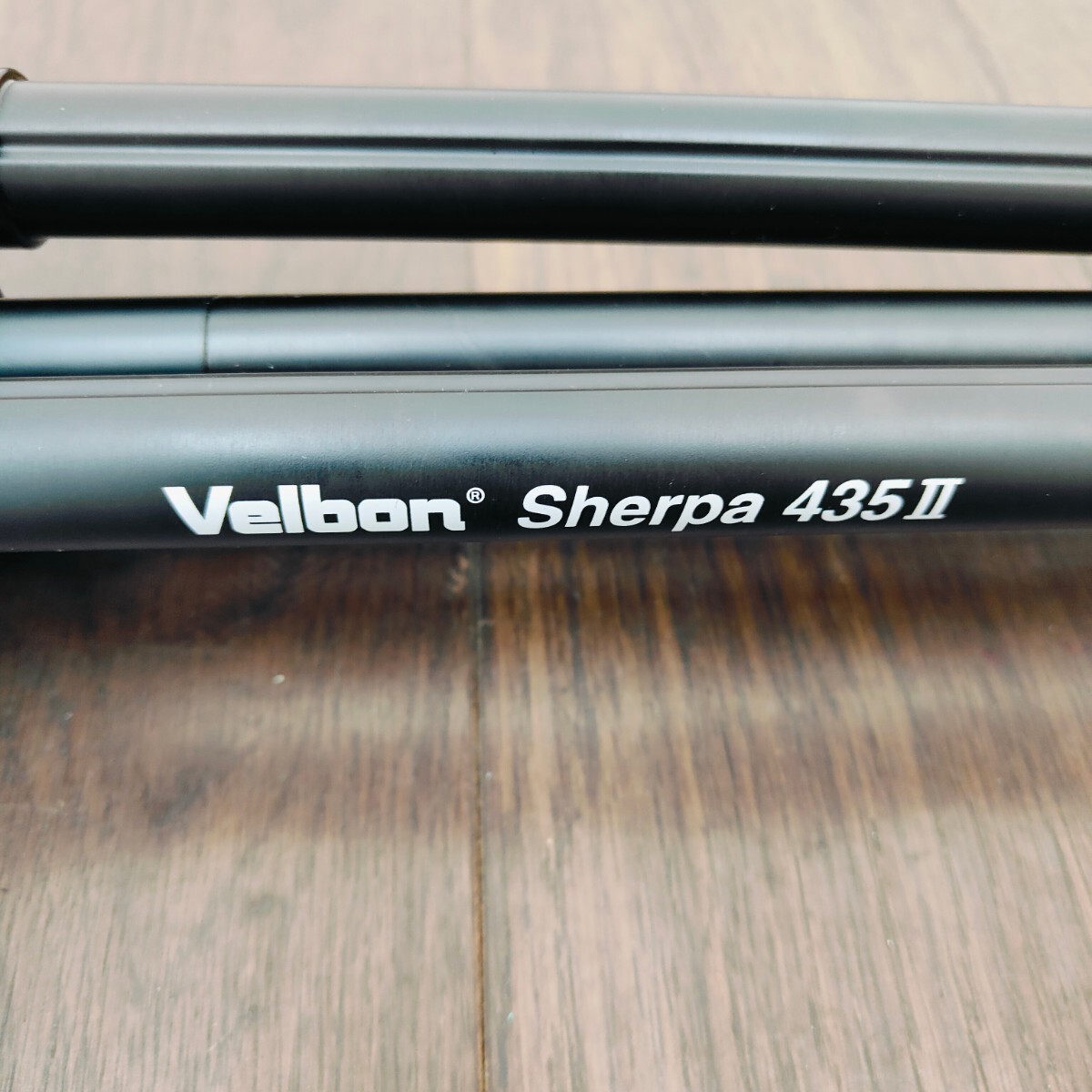 Velbon Sherpa 435Ⅱ カメラ三脚 ベルボン カメラ用品 三脚 シェルパ カメラ 専用バッグ 収納袋 ブラック クロ SC_画像6