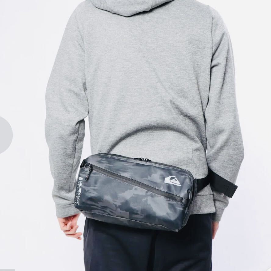 ★美品★ ウエストポーチ ウエストバッグ ボディバッグ クイックシルバー QUICKSILVER WAIST BAG IHの画像8