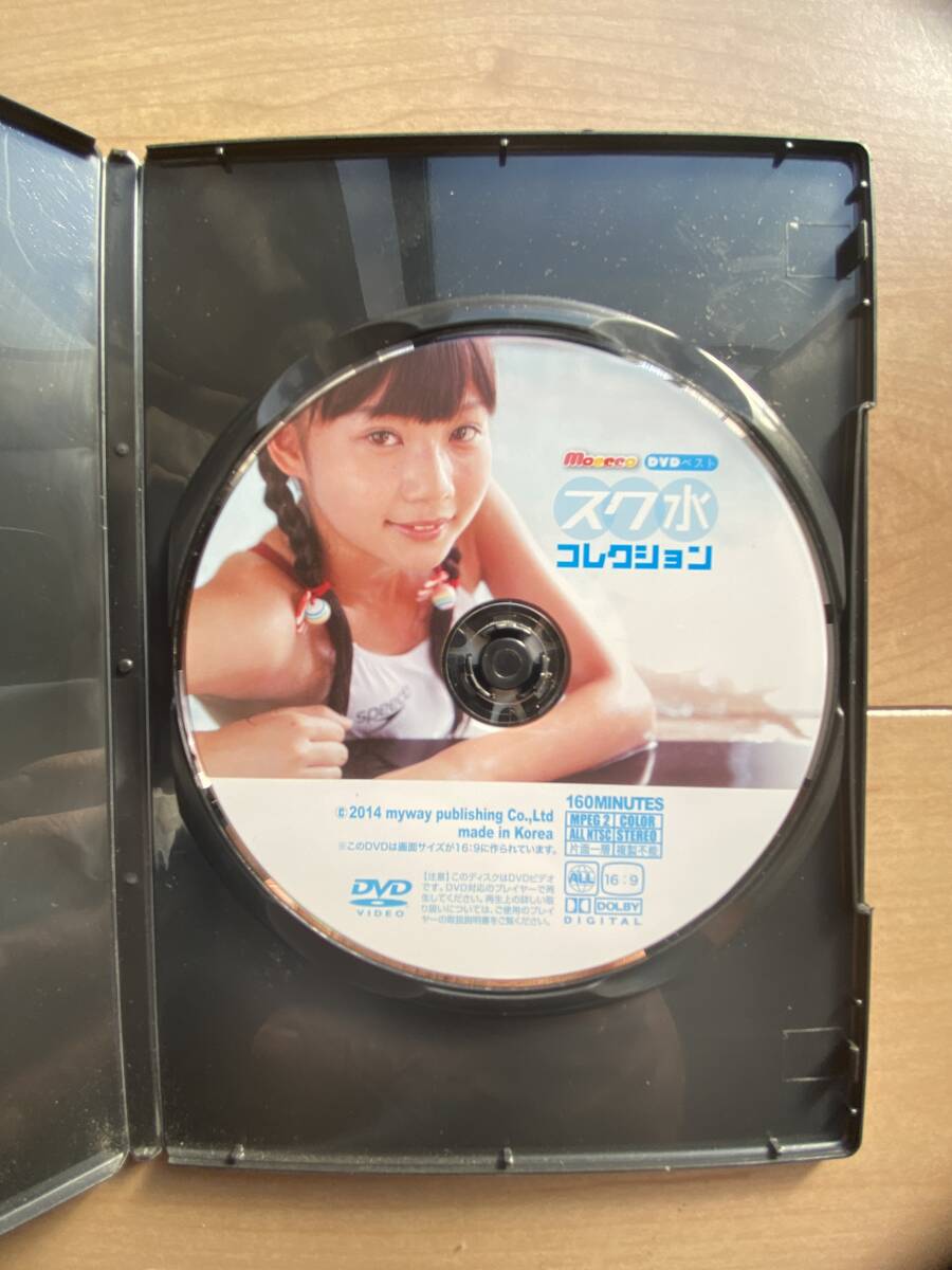 moecco DVDベスト スク水コレクション 2014年発売　水城るな 野村苺花 春野奈々 清水美蘭 井坂里緒菜 石野瑠見　付録DVD160分 モエッコ_画像3