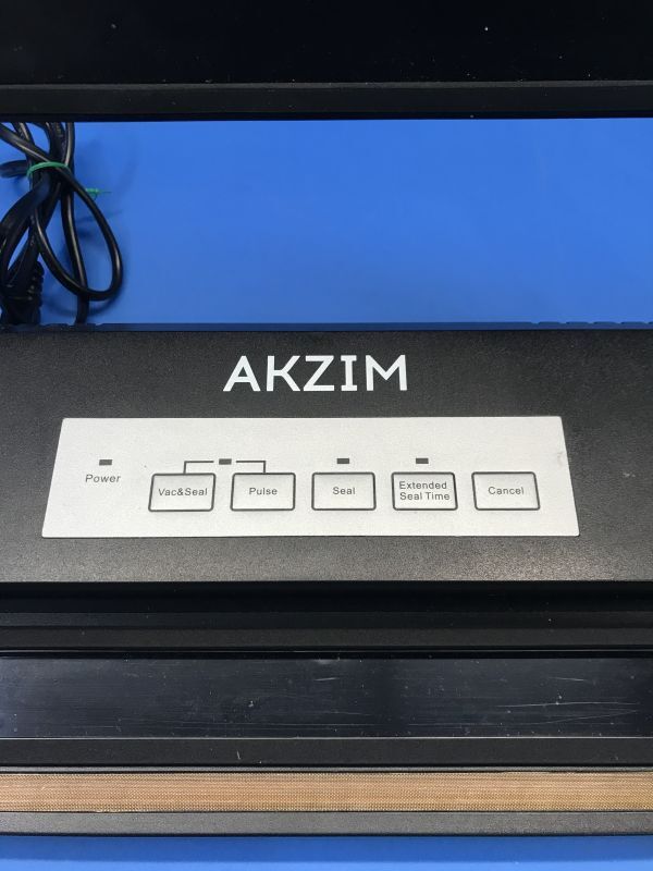 【 AKZIM 】Vacuum Sealer バキュームシーラー 真空パック器 取説付き【 V05 】キッチン 80_画像7