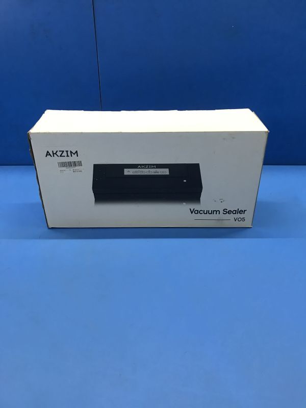 【 AKZIM 】Vacuum Sealer バキュームシーラー 真空パック器 取説付き【 V05 】キッチン 80_画像10