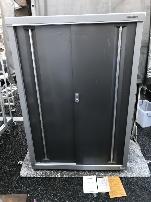 [ Inaba / INABA ]sin pulley Inaba storage room [ MJN-116D ] comfortably horizontal type manual attaching storage cabinet key lack of KE