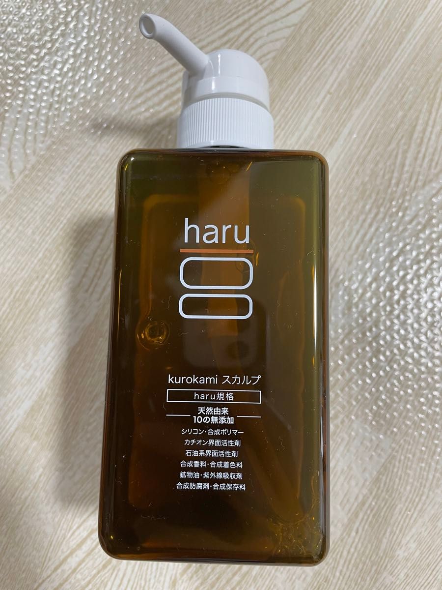 【新品】haru kurokami スカルプシャンプー  400ml