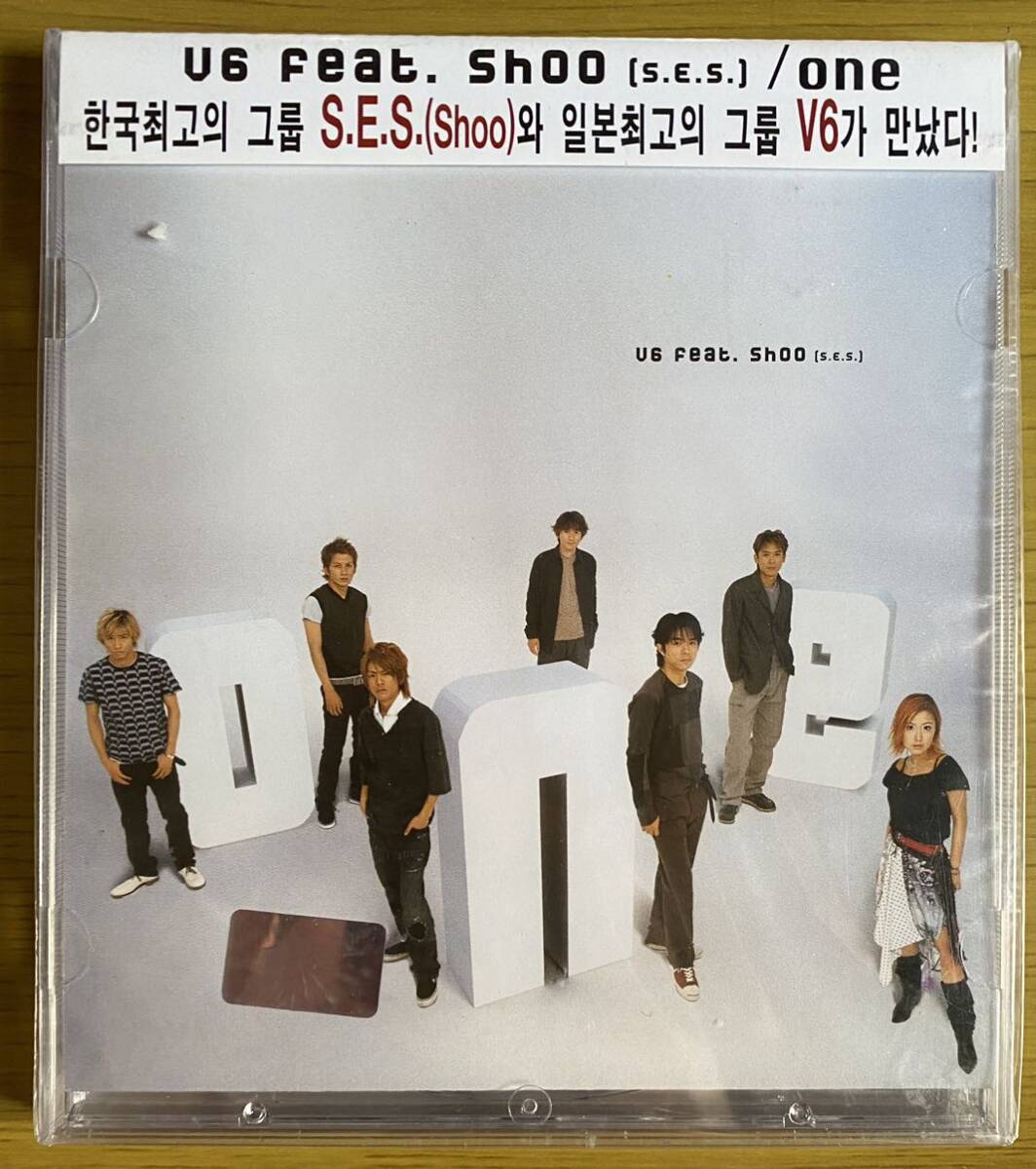 ◆未開封　V6 feat.Shoo(S.E.S.)『one』CD_画像1