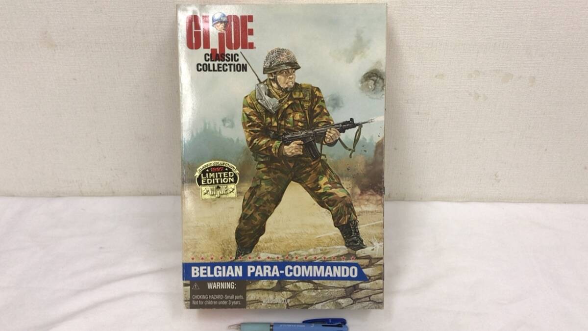 #【G.I.ジョー/G.I.JOE フィギュア21】CLASSIC COLLECTION/BELGIAN PARA-COMMANDO 1997 LIMITED EDITION●HASBRO/ハズブロージャパンの画像1