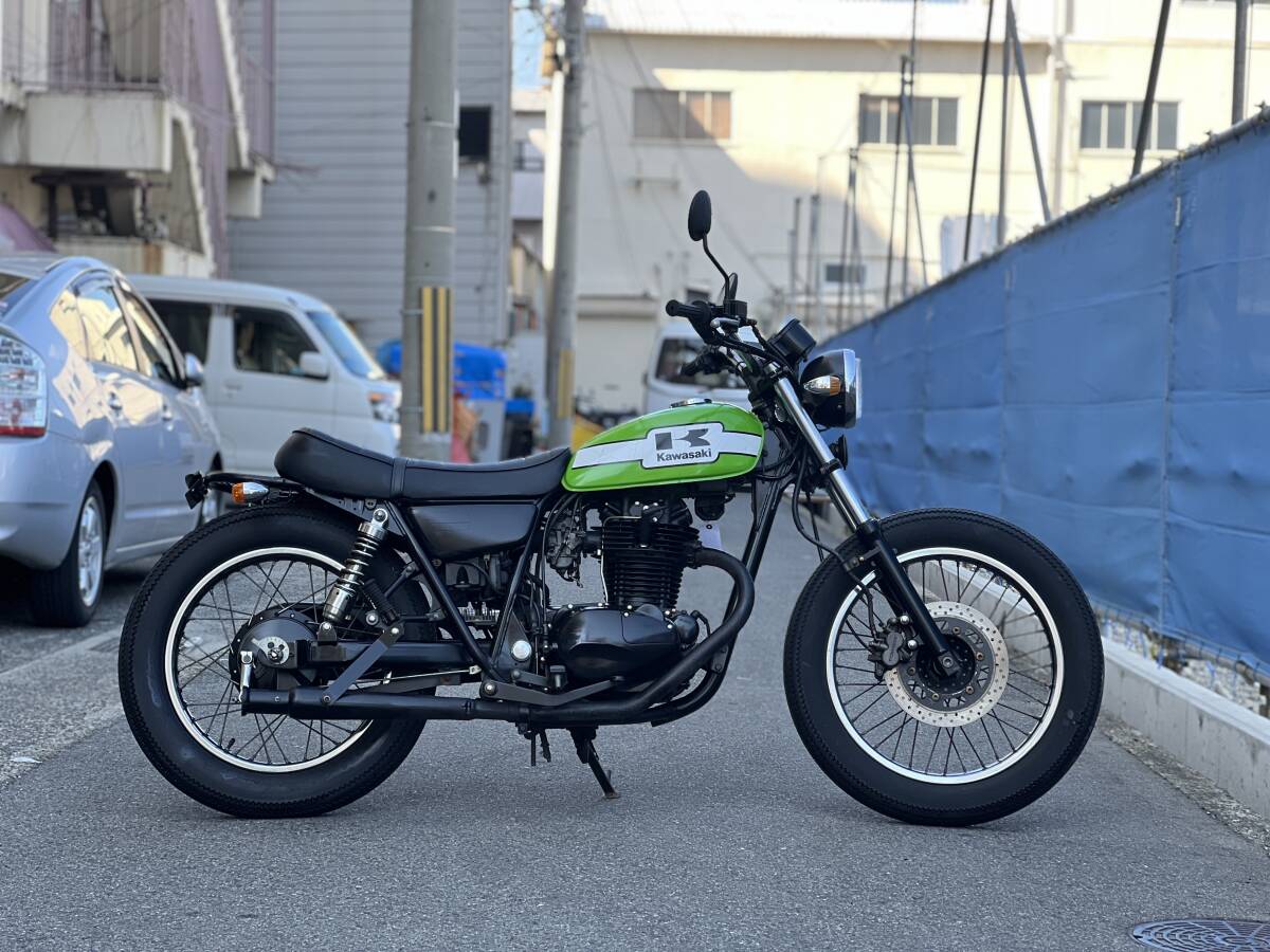 ☆ Kawasaki 250TR BJ250F カスタム　実動　神戸　☆_画像2