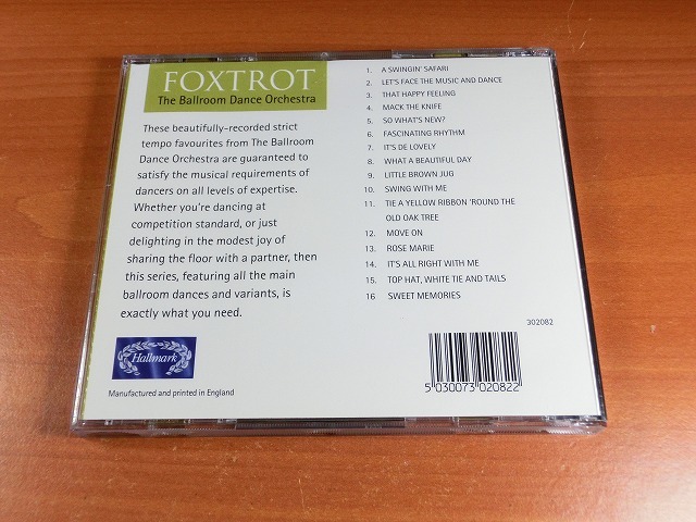 Foxtrot 【社交ダンス音楽ＣＤ】♪710-2Aの画像3