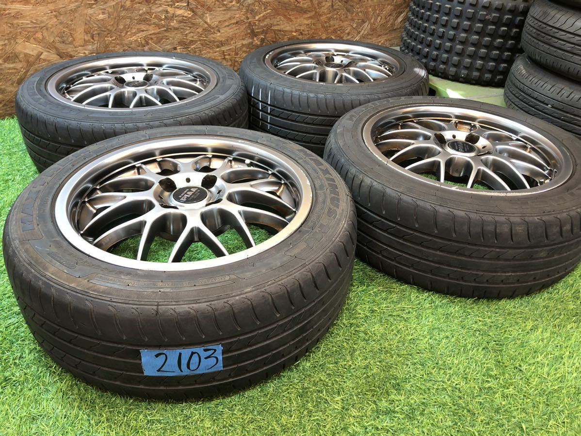 PIAA SPORTMESH 15inch 6.5j+45 × 185/55R15 PCD100 4穴 ピア スポーツメッシュ_画像1