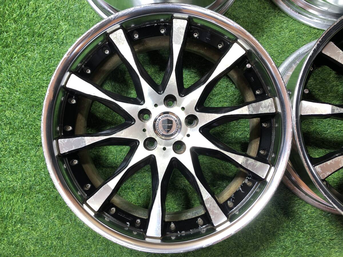 WORK ＳＣＨＷＥＲＴ 20inch 8.5j+43 9.5j+38 PCD114.3 5穴 ワーク シュヴァート_画像5