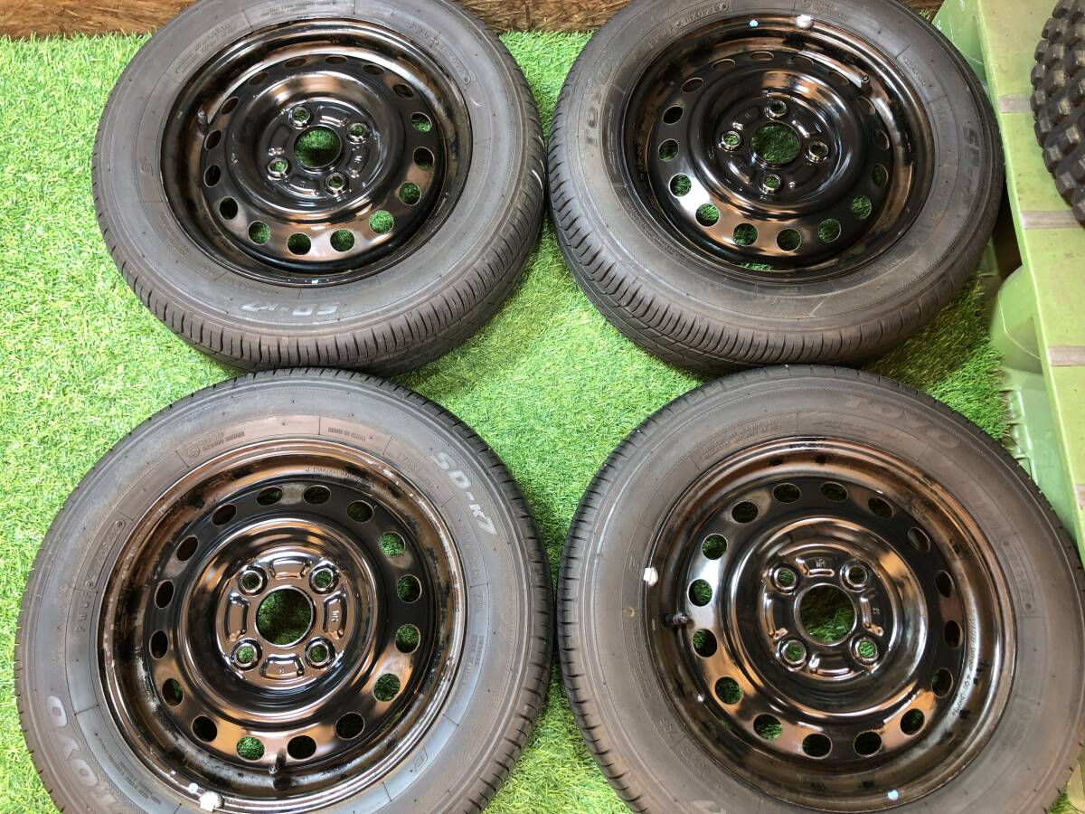 スズキ/日産 13inch × 155/65R13 MRワゴン アルト セルボ パレット ワゴンR キャリイ エブリイ ピノ モコ ルークス NT NV クリッパー_画像3