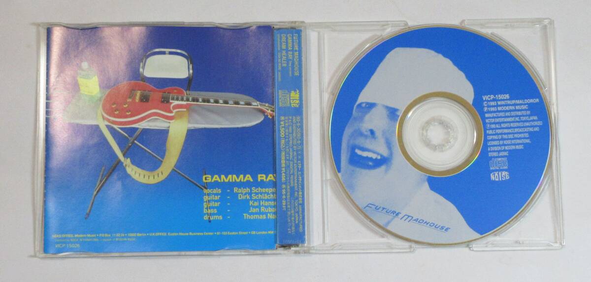 中古 国内盤 CD ガンマ・レイ / フューチャー・マッドハウス _画像2