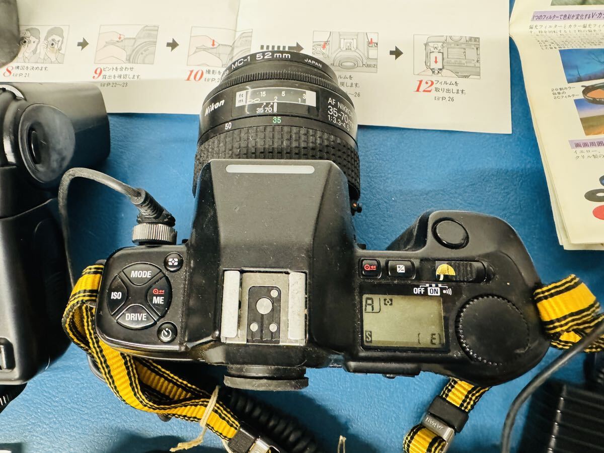 全国配送無料 昭和レトロ Nikonニコン 一眼レフ カメラ F-801 全国配送無料 昭和レトロ Nikonニコン 一眼レフ カメラ F-801
