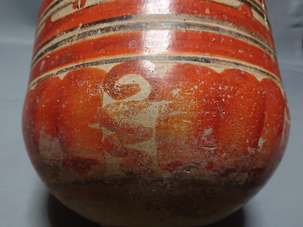コレクター収集品　ペルー　ナスカ文化（古典期初期）　陶幾何学　彩文　椀_画像5