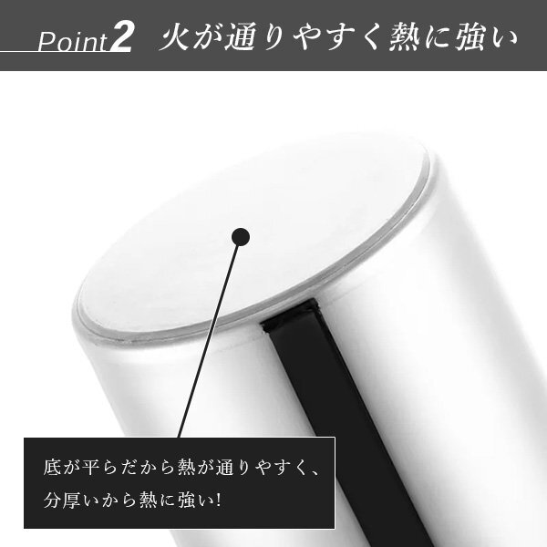 寸胴鍋 ガス火専用 70L 45cm ステンレス 寸胴 鍋 蓋付き ふた付き IH非対応 調理器具 業務用 大容量 炊き出し_画像4