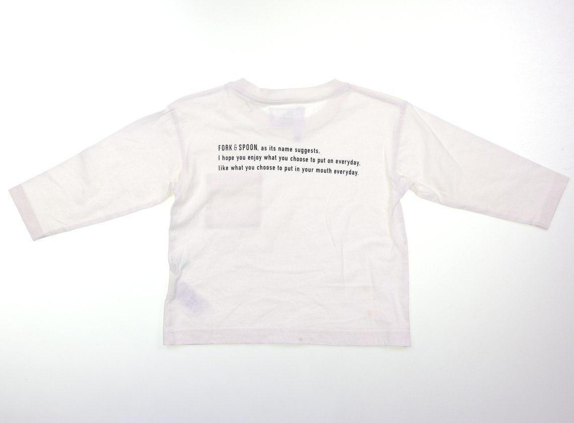 フォークアンドスプーン Fork & Spoon Tシャツ・カットソー 100サイズ 女の子 子供服 ベビー服 キッズ_画像2