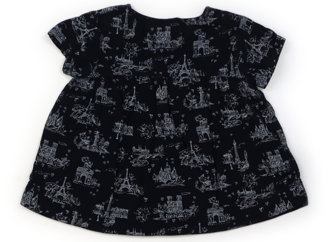 プチバトー PETIT BATEAU チュニック 110サイズ 女の子 子供服 ベビー服 キッズ_画像2