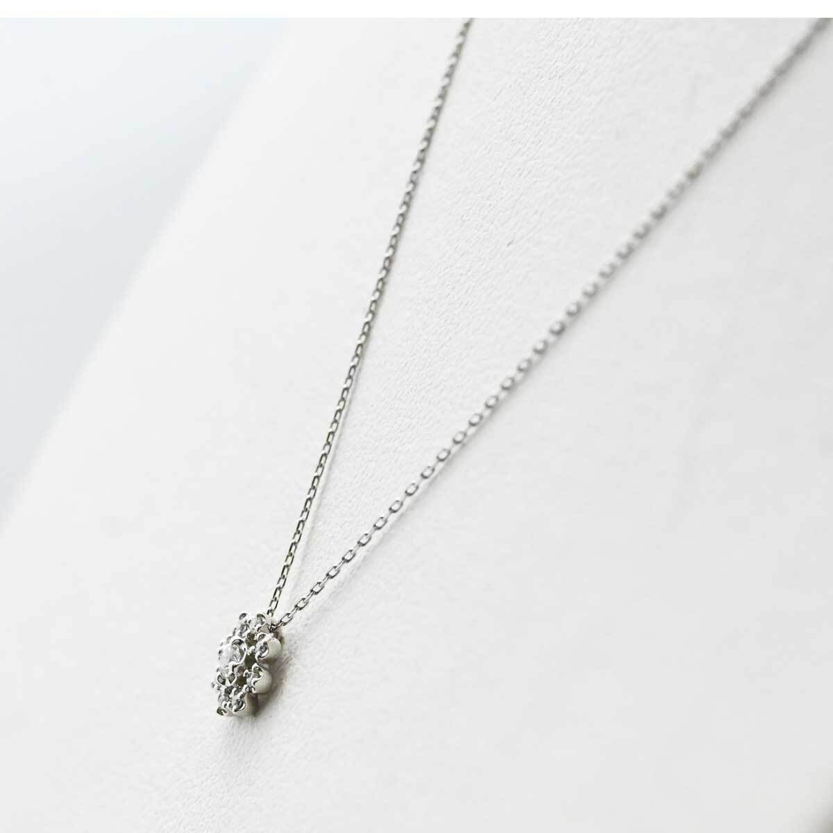  Vendome PT950 PT850 platinum diamond necklace 3440