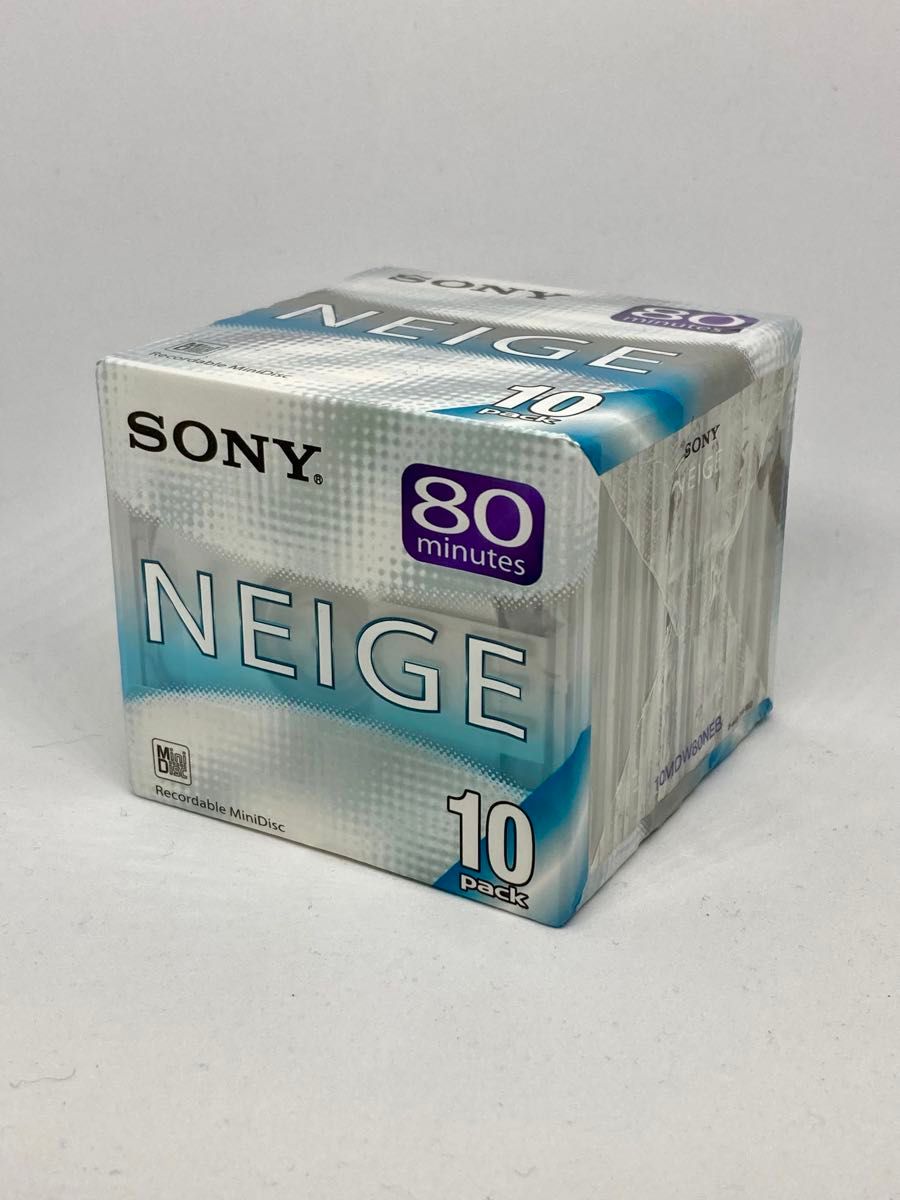 SONY NEIGE MD ミニディスク 80minutes 10パック 未開封品