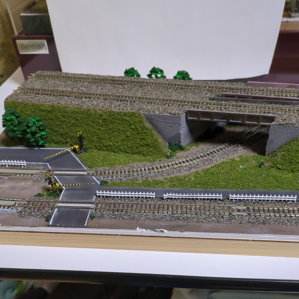 トミックス8023コンビネーションボードA 鉄道模型展示台 Ｎゲージ　　情景ジオラマ TOMIX 600+300+90_画像8