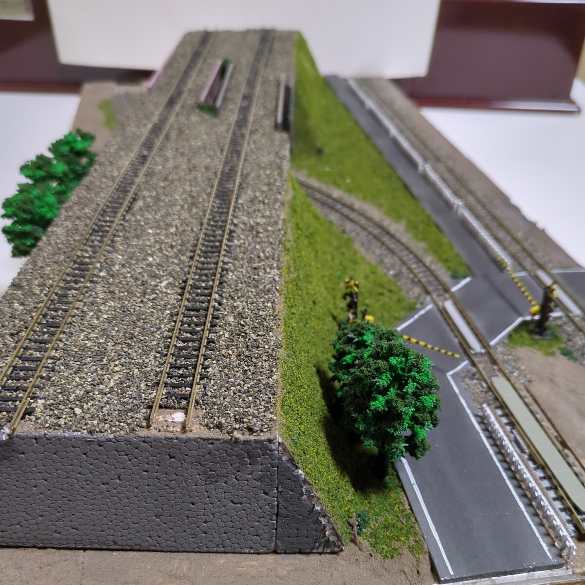 トミックス8023コンビネーションボードA 鉄道模型展示台 Ｎゲージ　　情景ジオラマ TOMIX 600+300+90_画像10