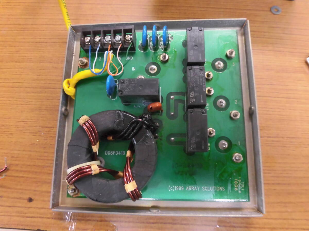 WX0B アンテナ3段スタック 切り替え器 動作簡易確認済み  の画像5