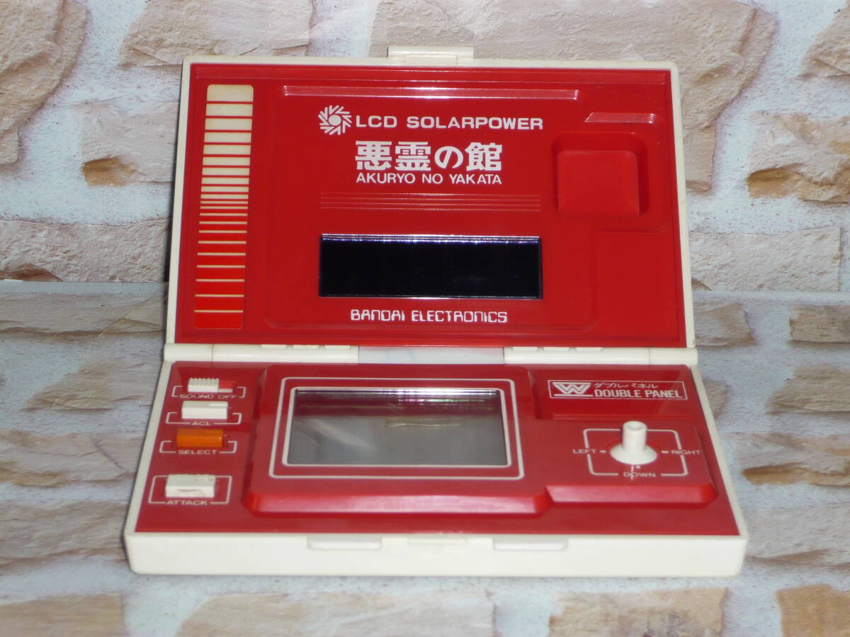 激安超安値 Yahoo!オークション - バンダイ LCDソーラーパワー 悪霊の館 ゲームウォッチ