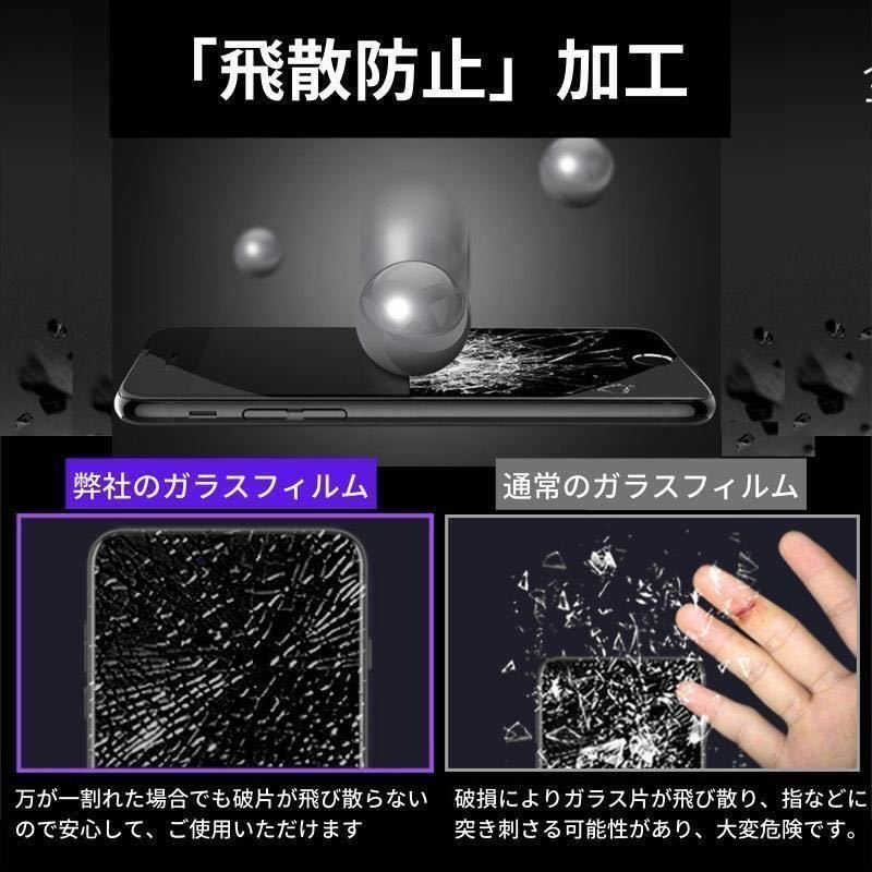 Galaxy S20 覗き見防止 ガラスフィルム フィルム 強化ガラス 保護フィルム ギャラクシー SC-51A SCG01の画像5