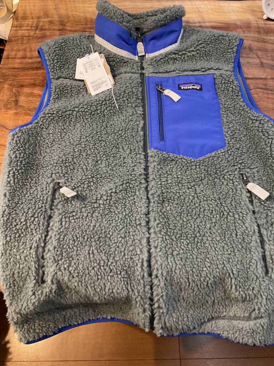 試着のみ 23AW Patagonia Classic Retro-X Vest クラシック レトロX ベスト フリース サイズM NUVG 23048FA23_画像1