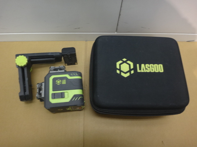 【現状品】 LasGoo LG-3D レーザー墨出し器　レーザー レベル セルフレベリング　工具_画像1